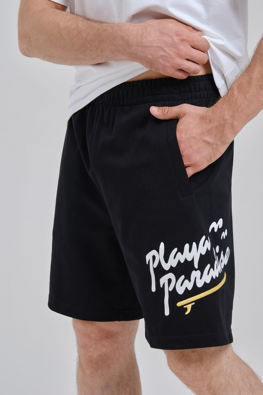 Шорты трикотажные Черный - Anta фото 4