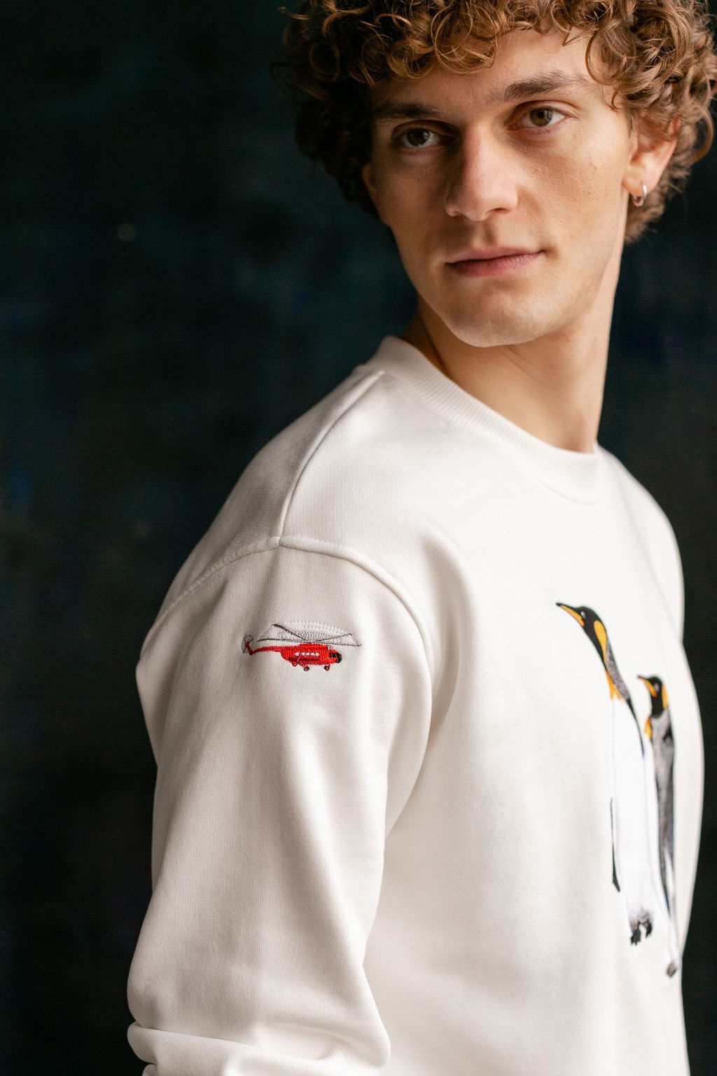 Свитшот мужской Penguins - Captain's mate фото 2