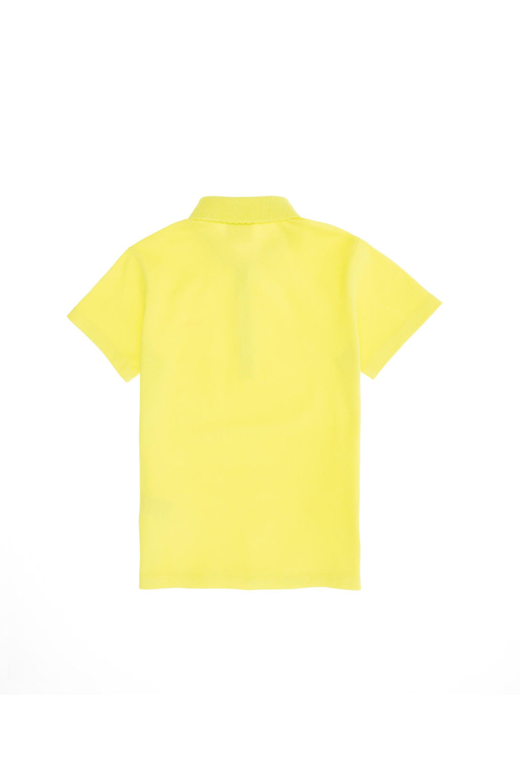 U. S. Polo Assn Неоново-желтая базовая футболка с воротником-поло для девочек - U.s. polo assn фото 4