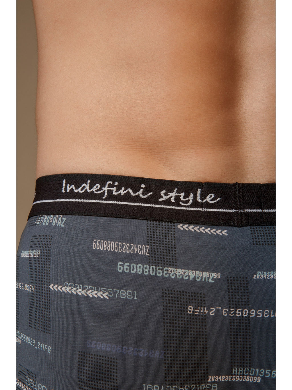 Мужские трусы боксеры Индефини (Арт.621000-3013MUG) - Indefini фото 2