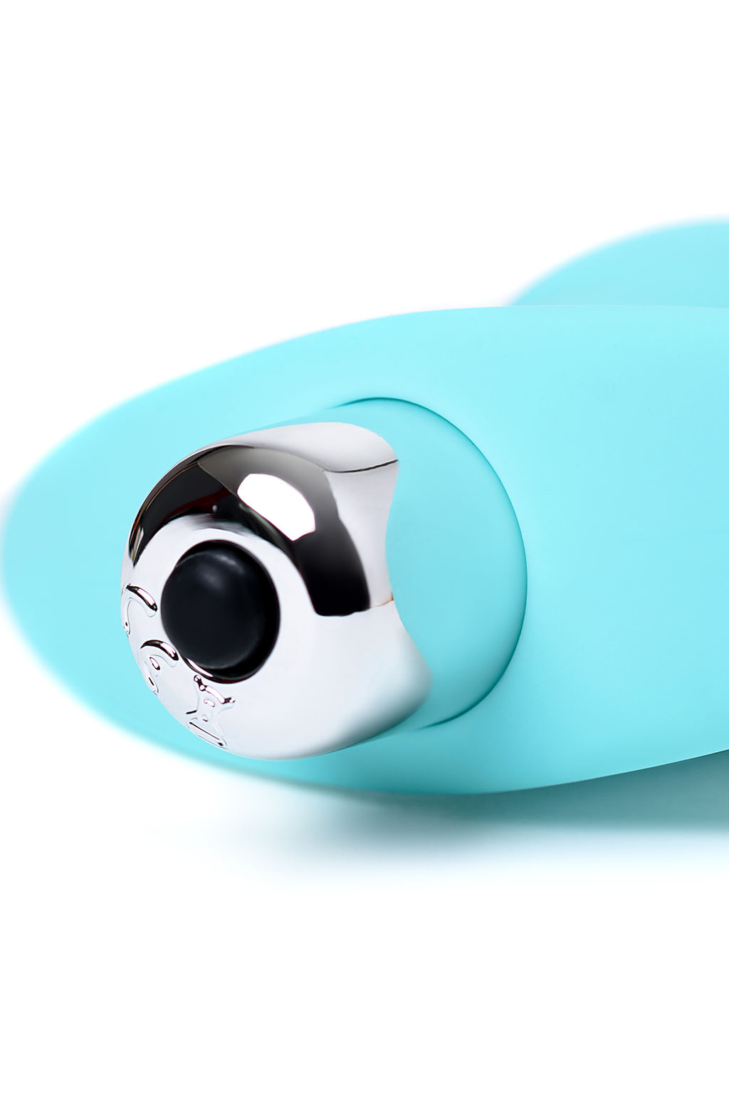 Анальный вибратор Штучки-Дрючки, голубой, силикон, 11,5 см  фото 6