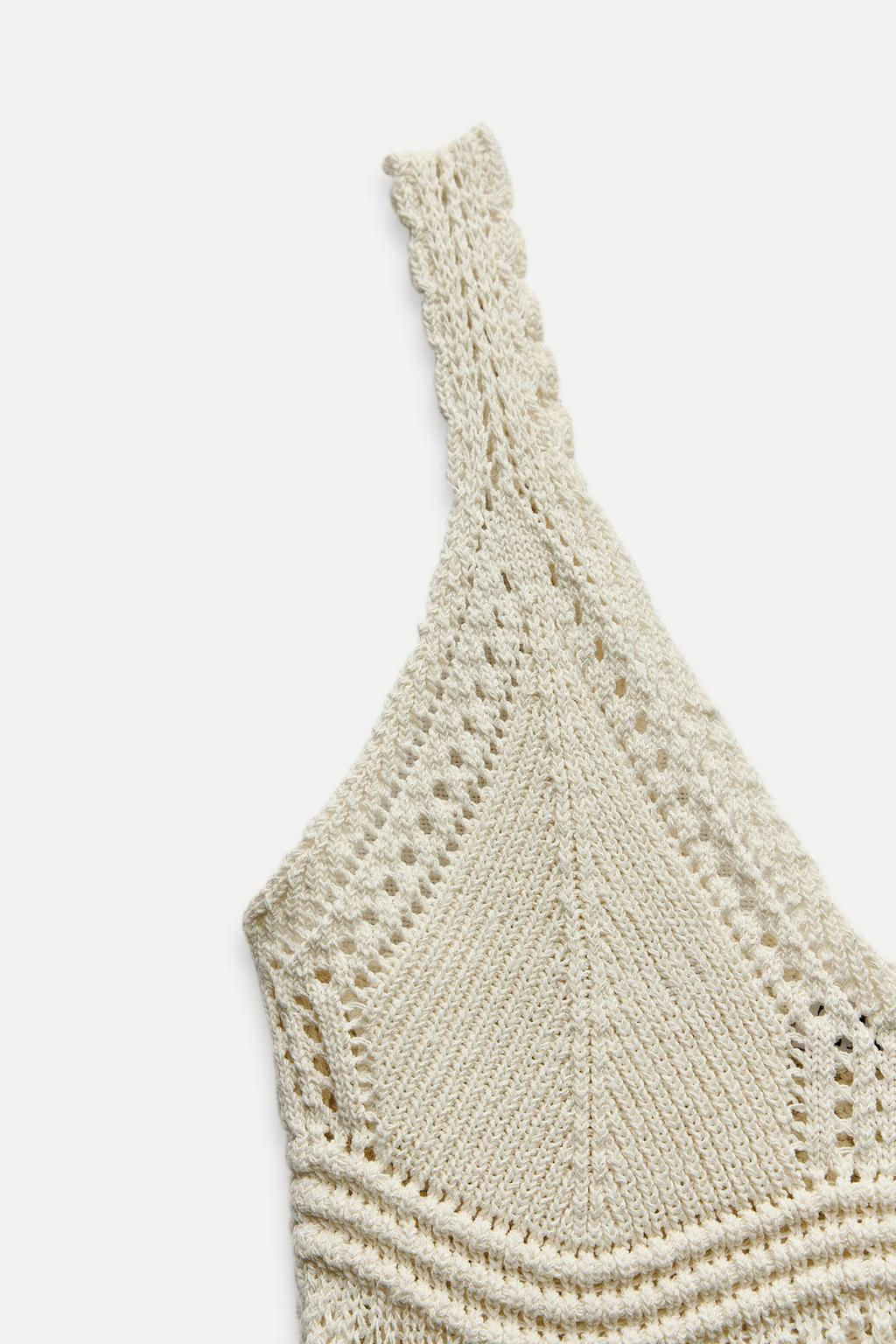 ROMANTIC KNIT TOP - Zara фото 10