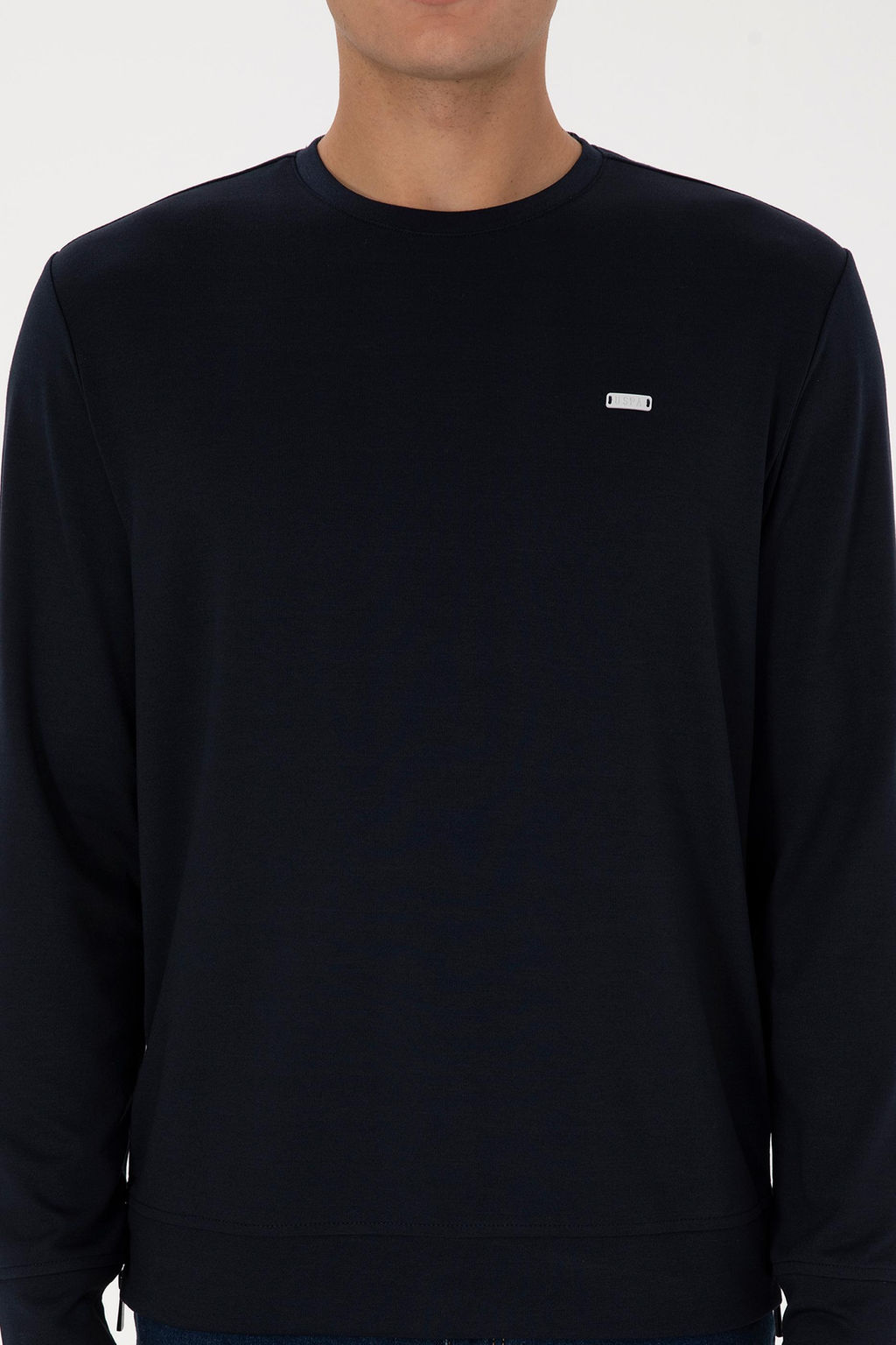 Erkek Lacivert Sweatshirt