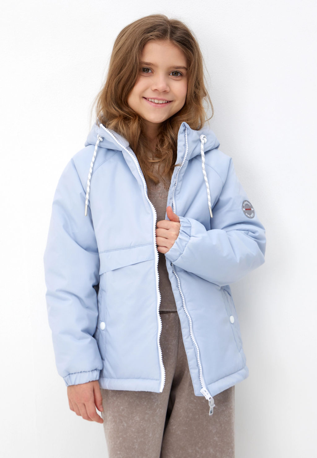 Куртка демисезонная 26732-534 светло-серый