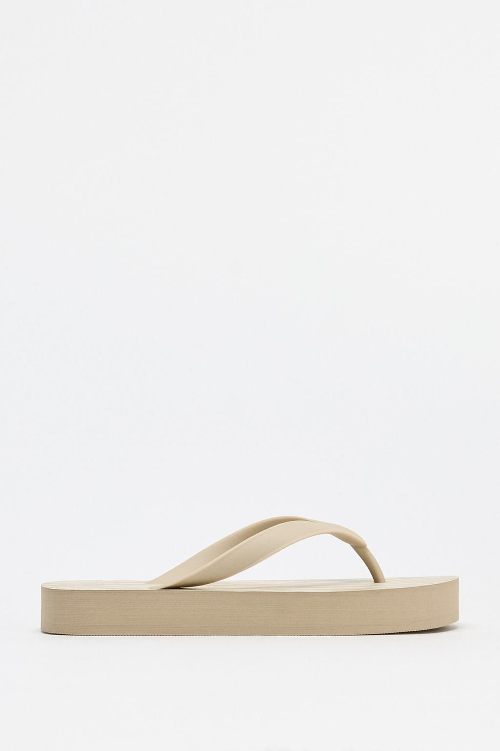 ANIMAL PRINT SANDALS - Zara фото 3