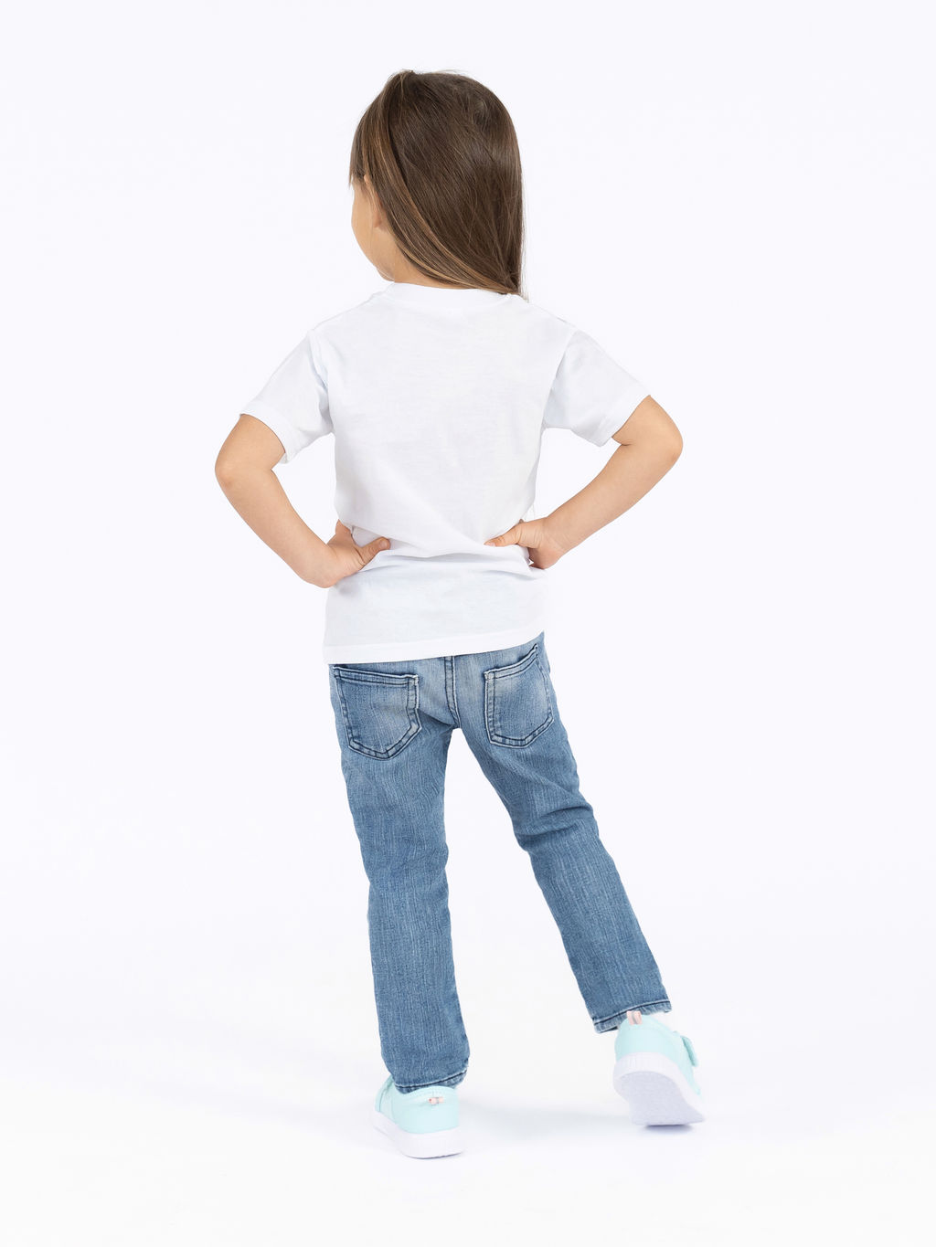 Футболка детская белая