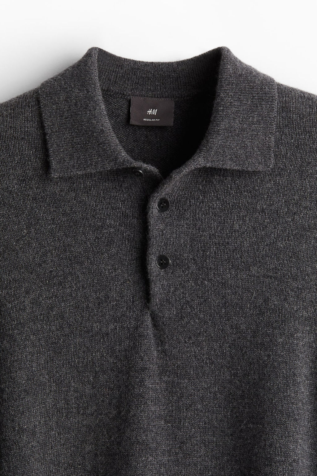 Jersey polo de lana Regular Fit - H&m фото 7