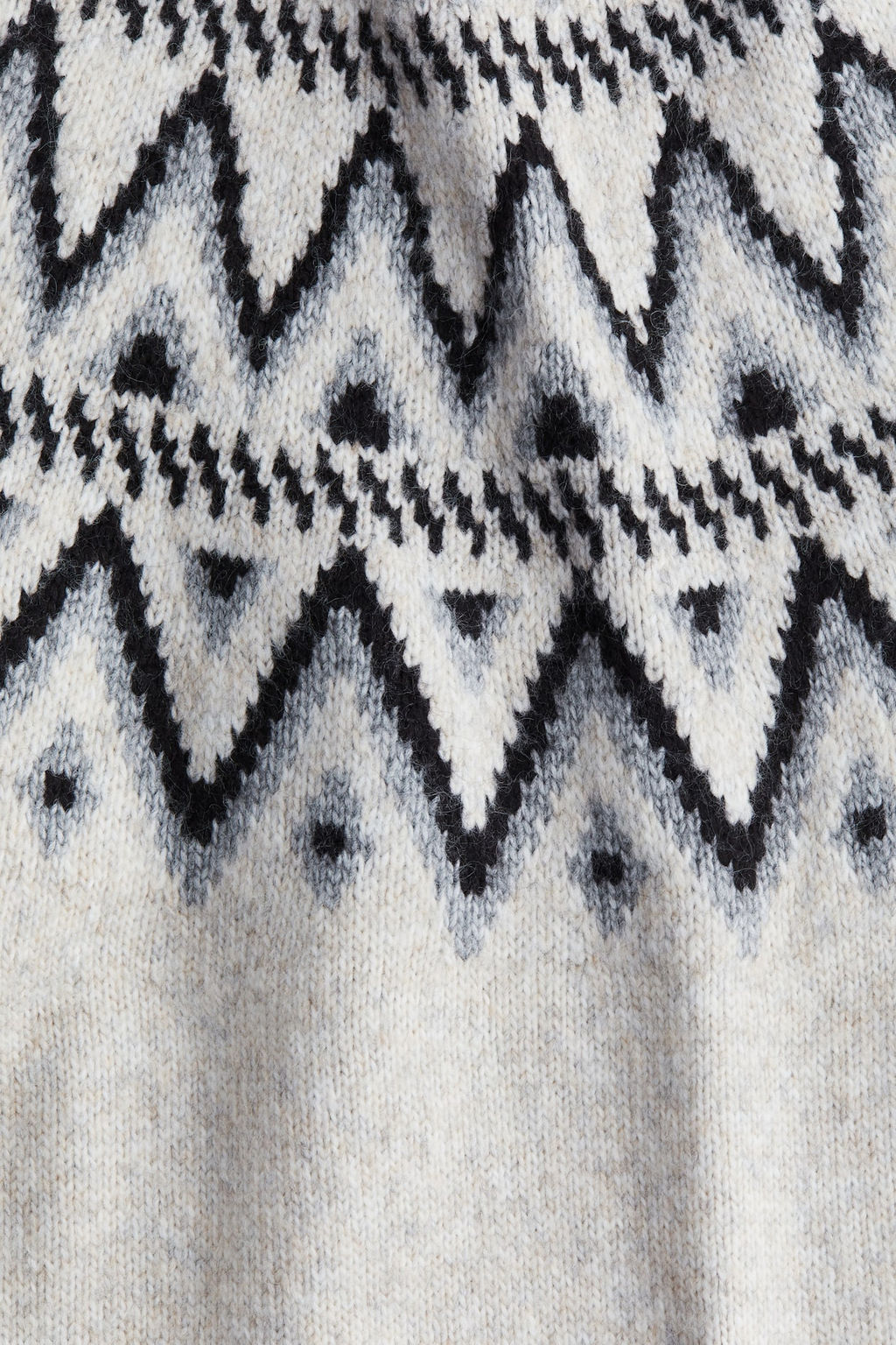 Jacquard-knit polo-neck jumper - H&m фото 7