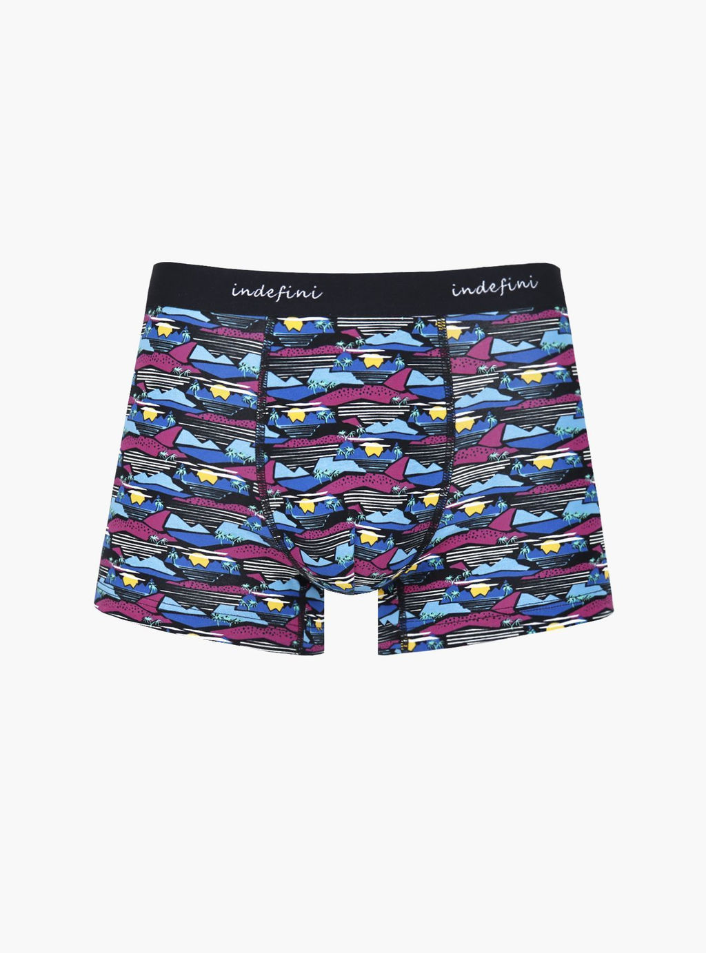 Трусы боксеры Indefini хлопок с эластаном фото 4