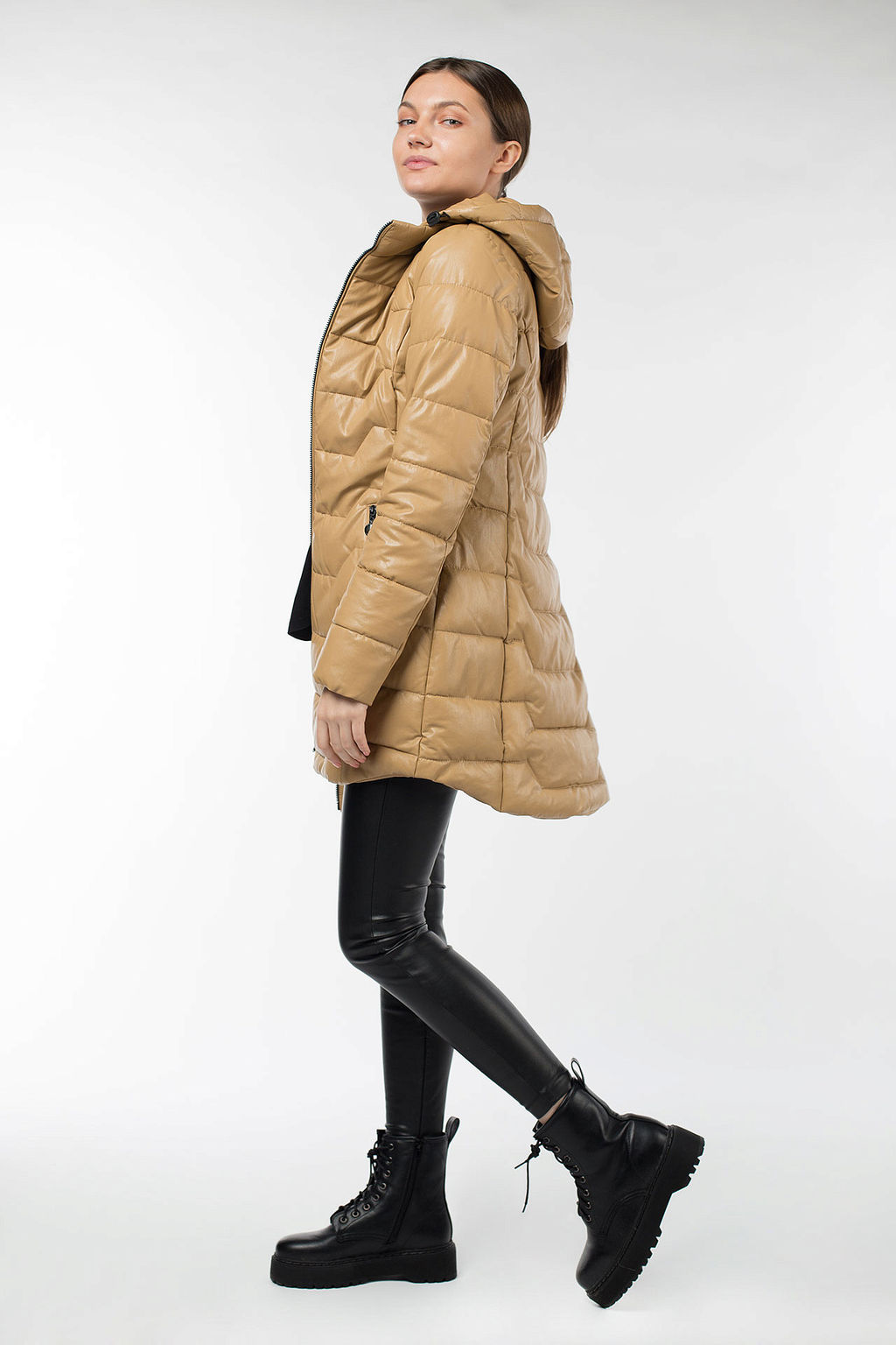 04-1704 Куртка демисезонная (Синтепон 200) ВИДЕООБЗОР в ТГ - Империя пальто фото 4