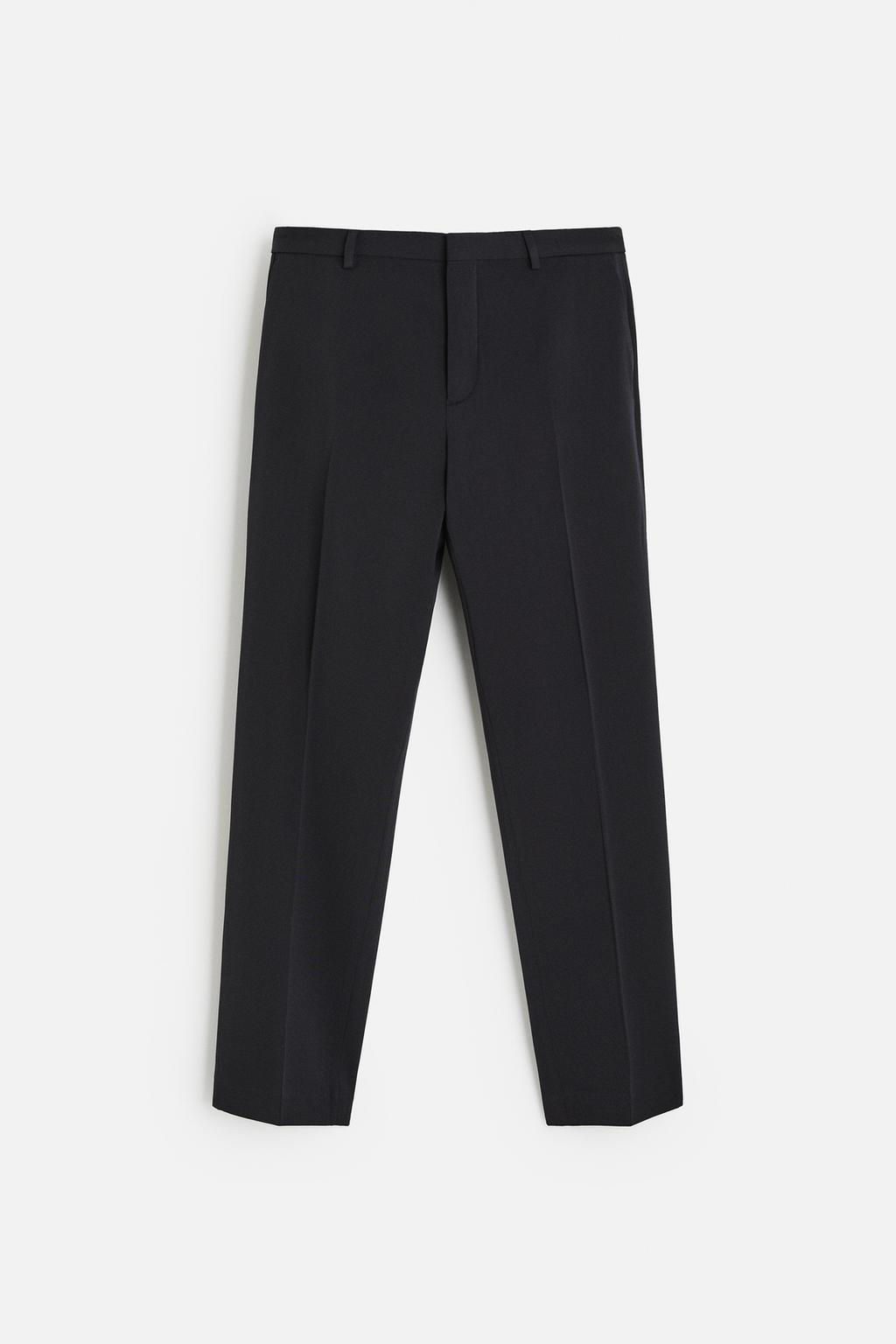 100% WOOL SUIT TROUSERS - Zara фото 6