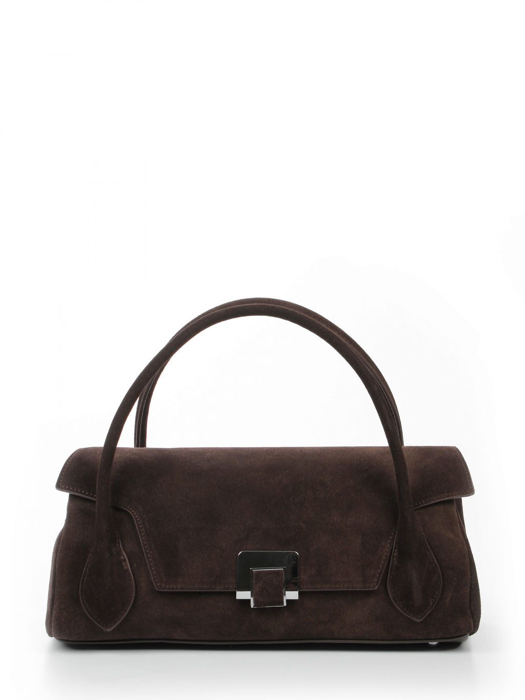 LACCOMA сумка Y9586F-коричневый натуральная замша, натуральная кожа полиэстер