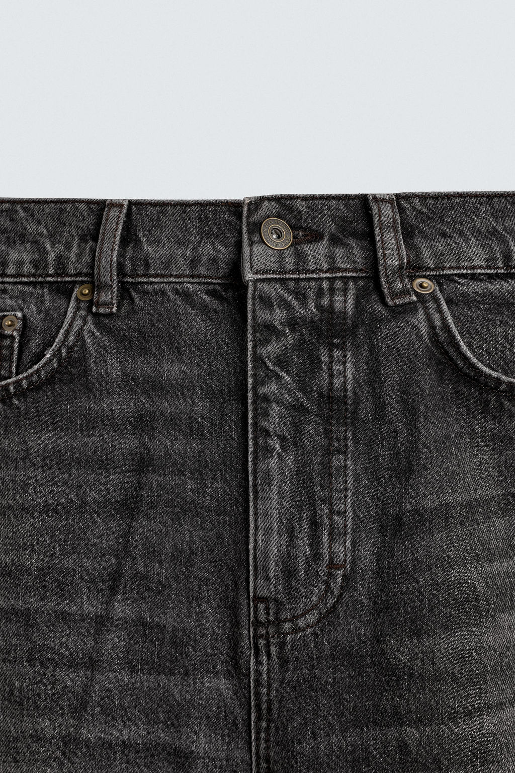 STRAIGHT ANKLE FIT JEANS - Zara фото 9