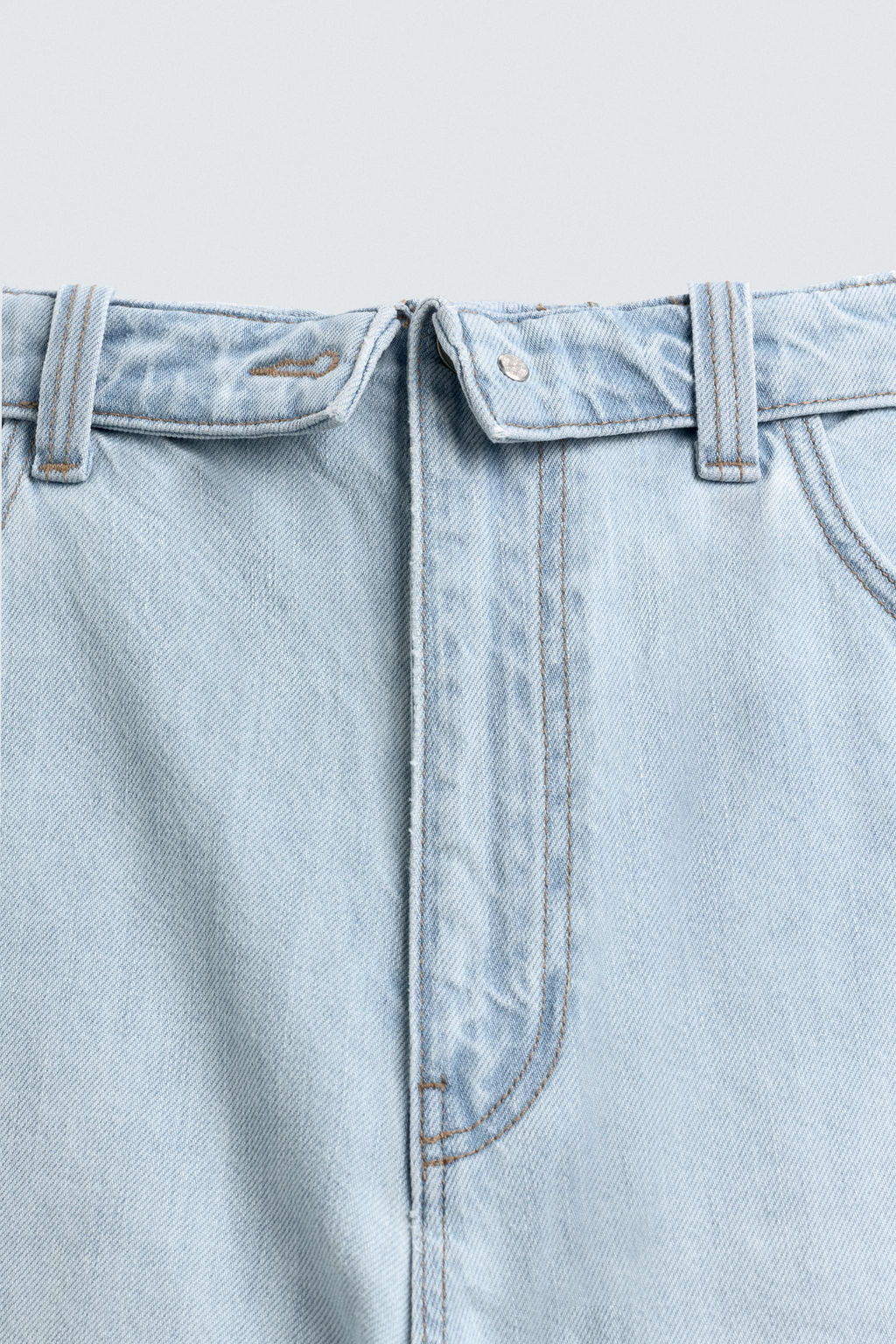 JEANS FLARE FIT / Azul claro - Zara фото 9