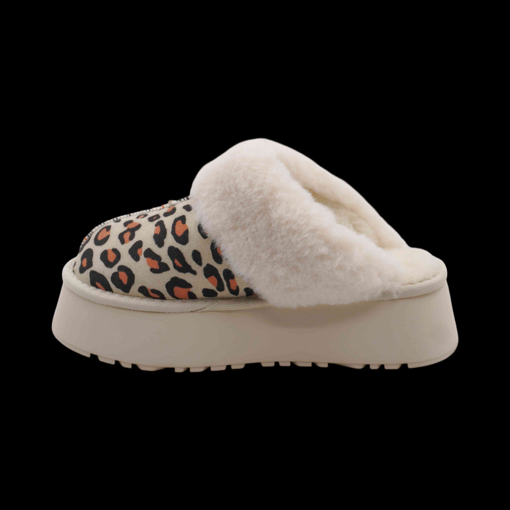 Тапочки  на меху S110 бежевые