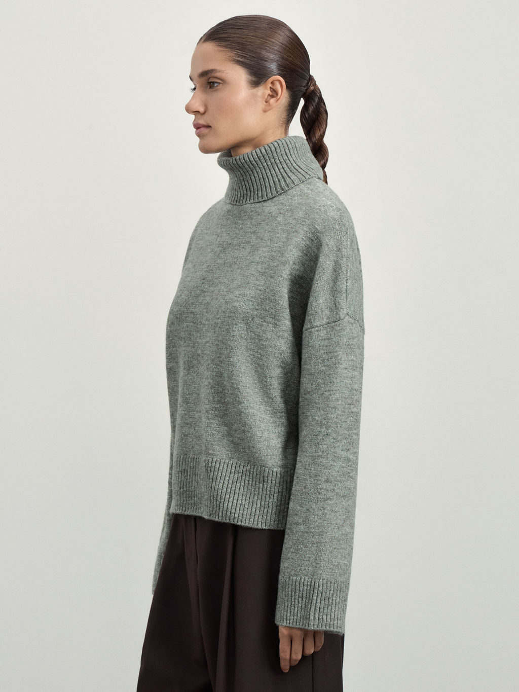 Джемпер с добавлением шерсти / Zarina  фото 4