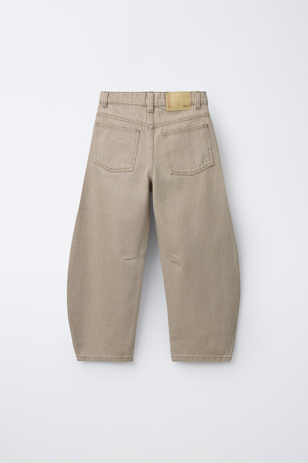 PANTAL?N BARREL / Beige - Zara фото 2