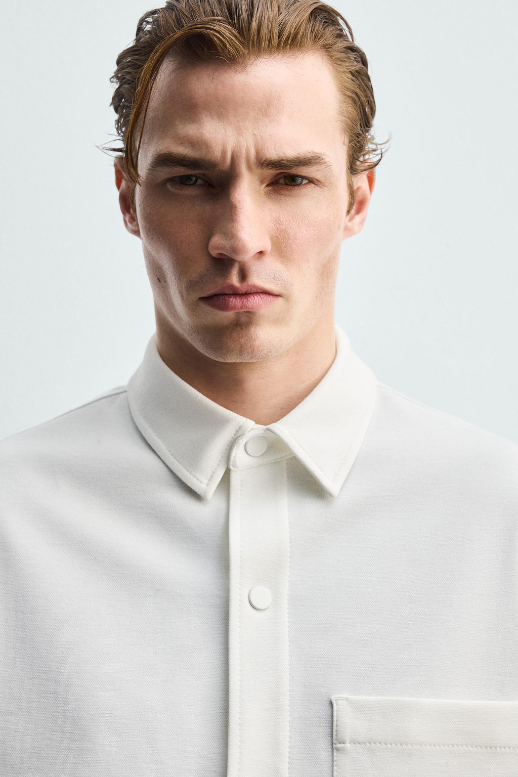SOBRECAMISA CONFORT NON IRON / Blanco roto