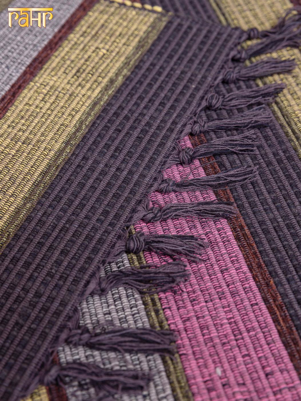 Коврик самотканный х/б 60*90см №703/27 - Ганг фото 3