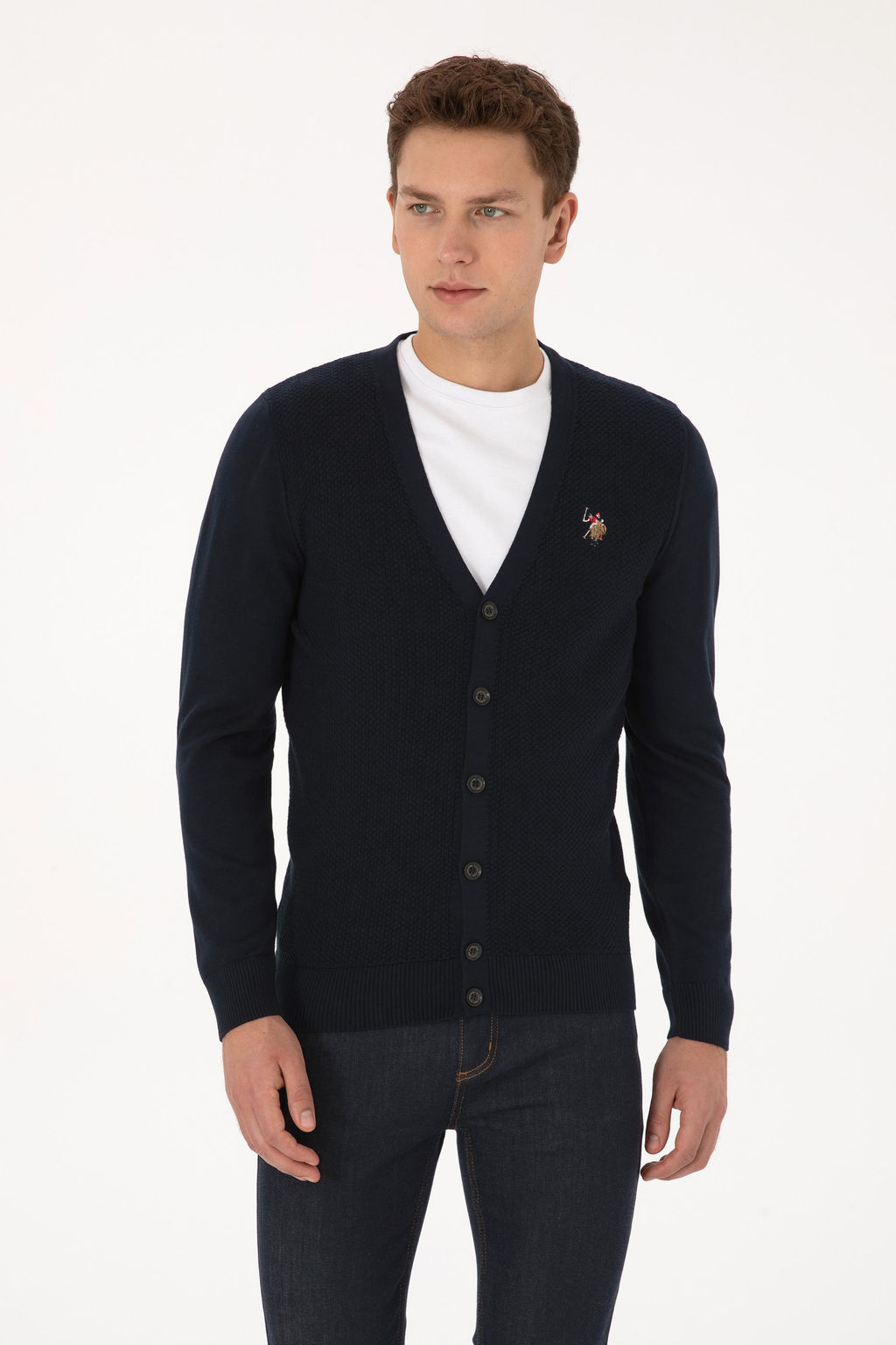 Erkek Lacivert Basic Triko H_rka - U.s. polo assn фото 10