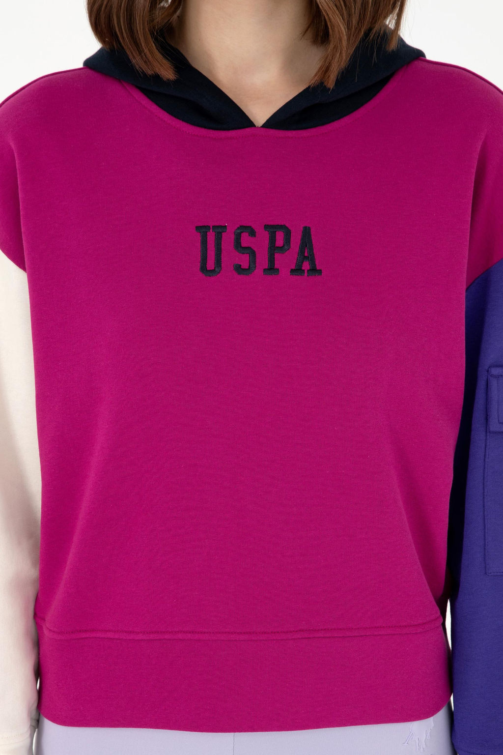 Женский свитшот цвета фуксии Неожиданная скидка в корзине - U.s. polo assn фото 6