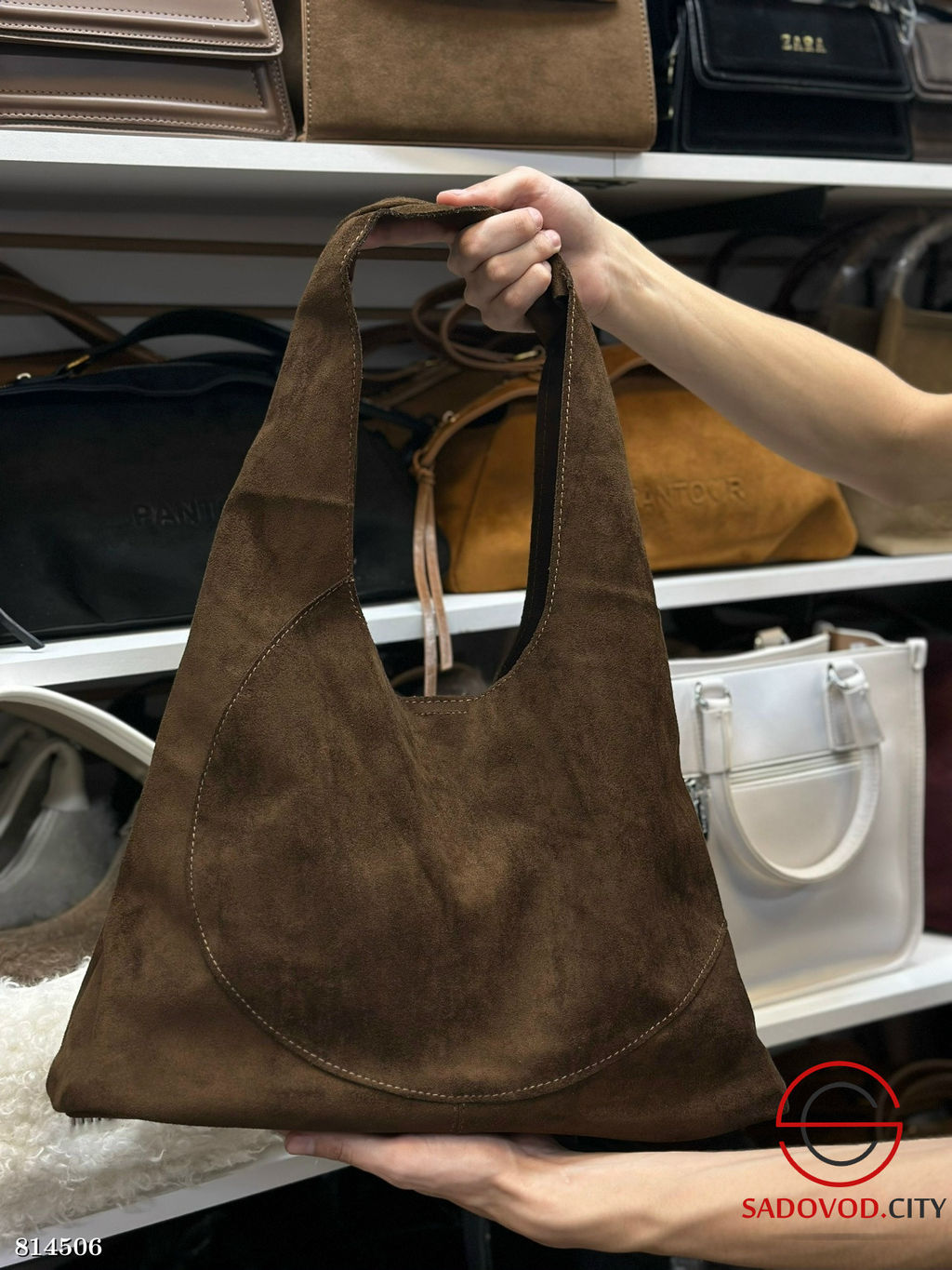 Сумка женская из замши - Bruno фото 7