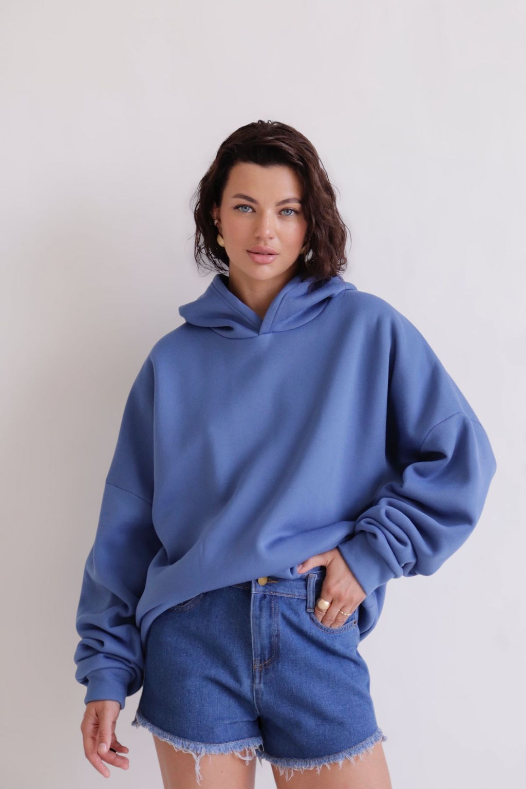 Martichelli Худи в голубом оттенке  фото 3