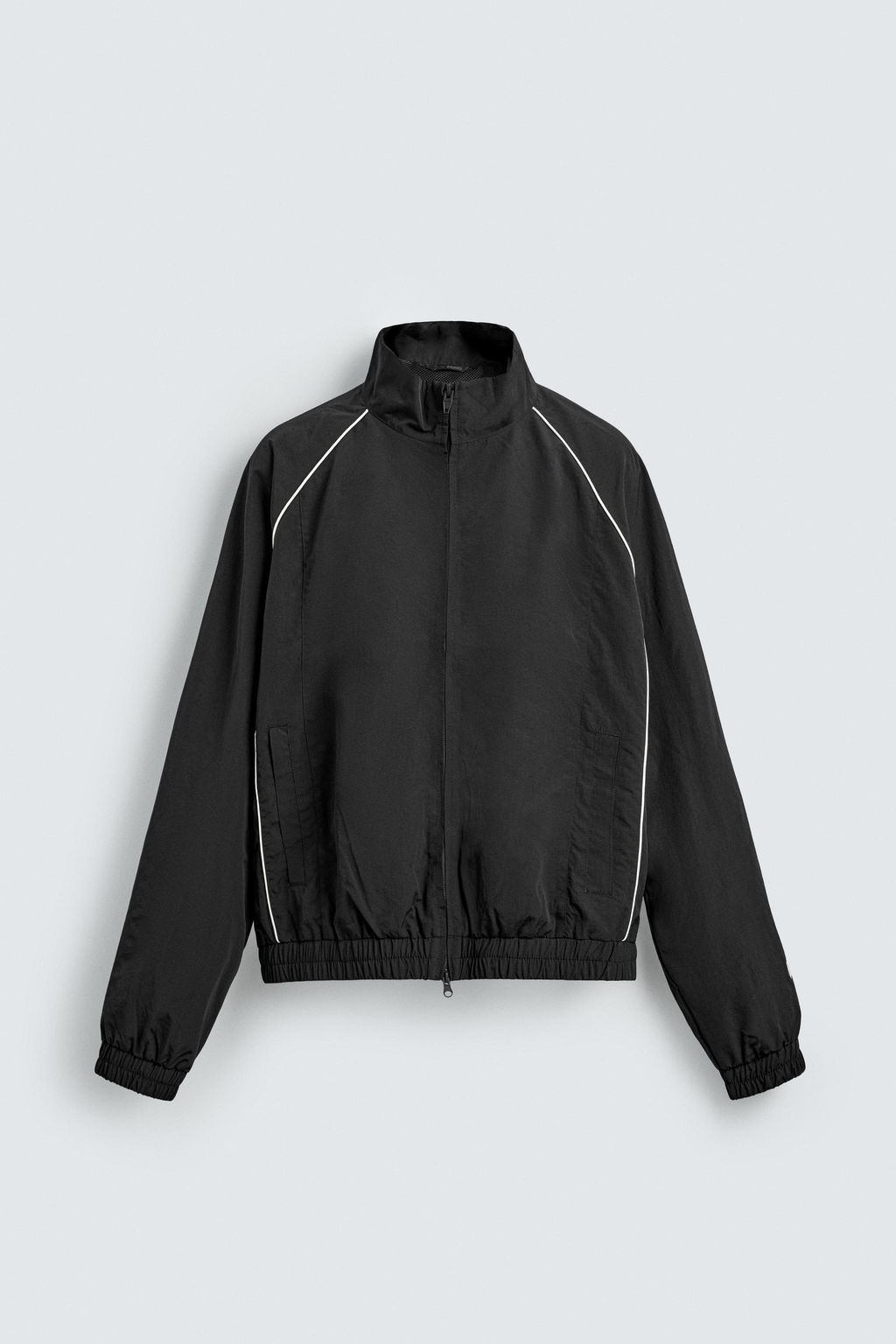 CHAQUETA T?CNICA CONTRASTES / Negro - Zara фото 7