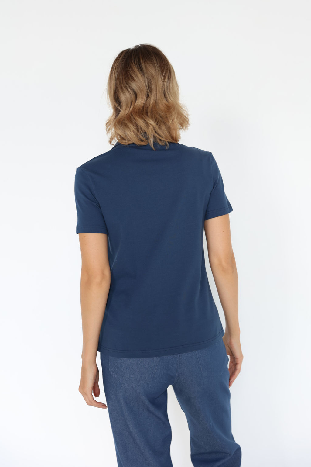 Футболка с воротом и V- вырезом - Looklikecat фото 4