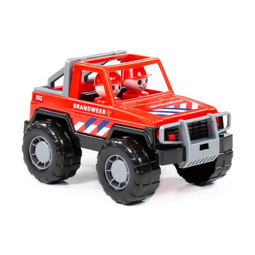 Автомобиль-джип пожарный Сафари (NL) (в сеточке) - Полесье фото 5
