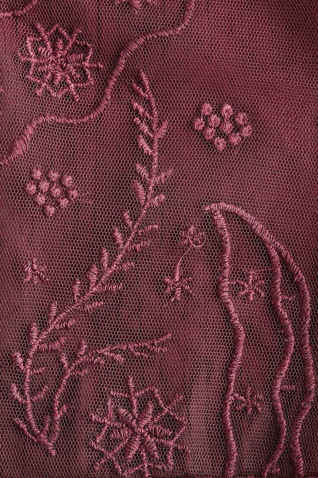 Blusa con inserci?n de encaje