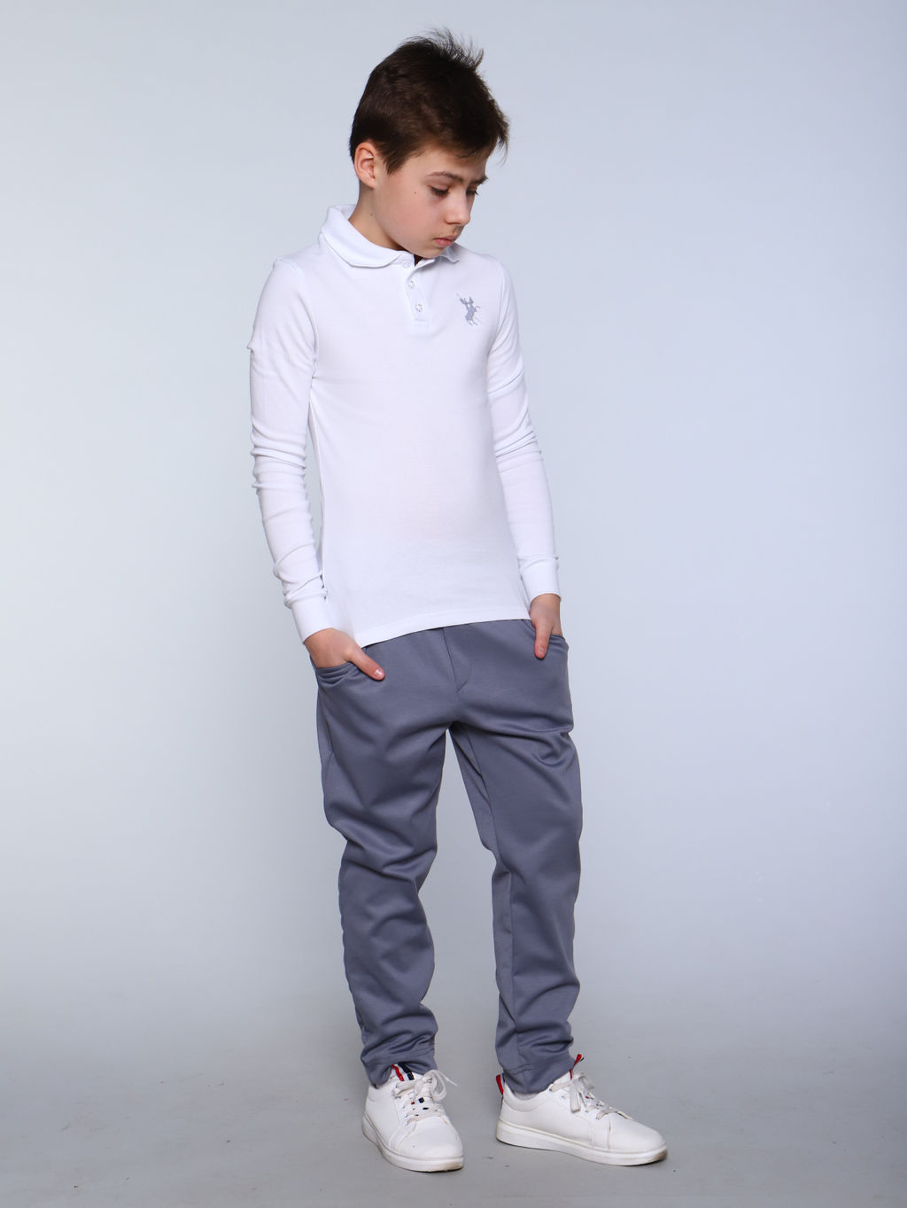 Брюки Высота черный - Ладошки фото 48