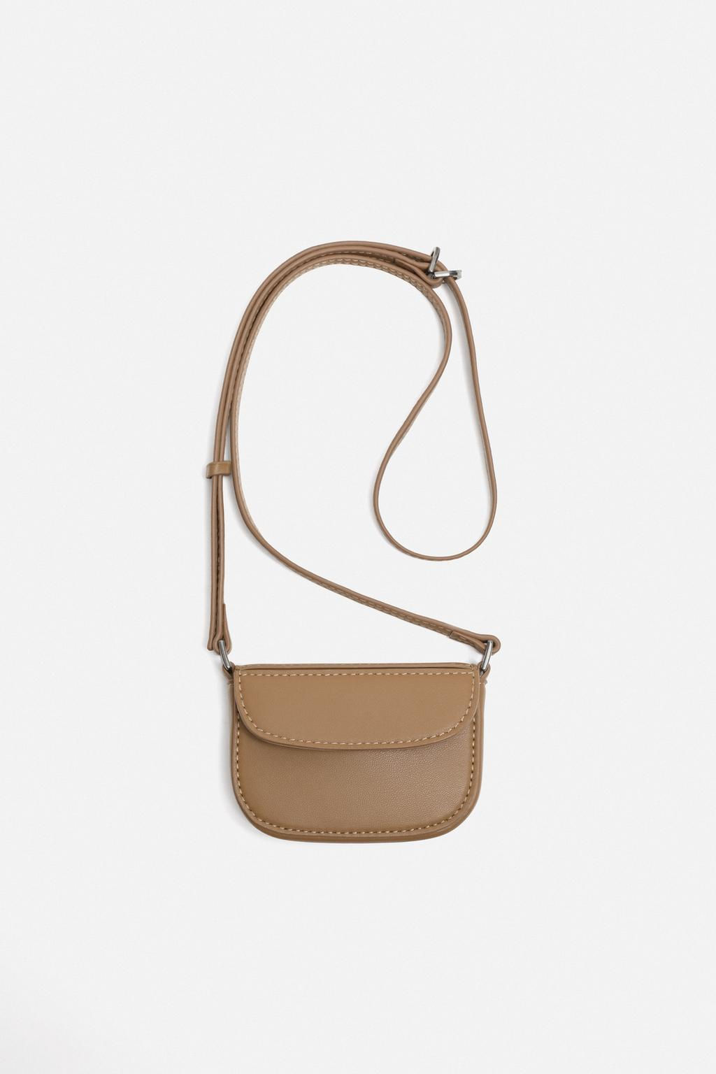MINI HANDBAG WITH FLAP - Zara фото 4