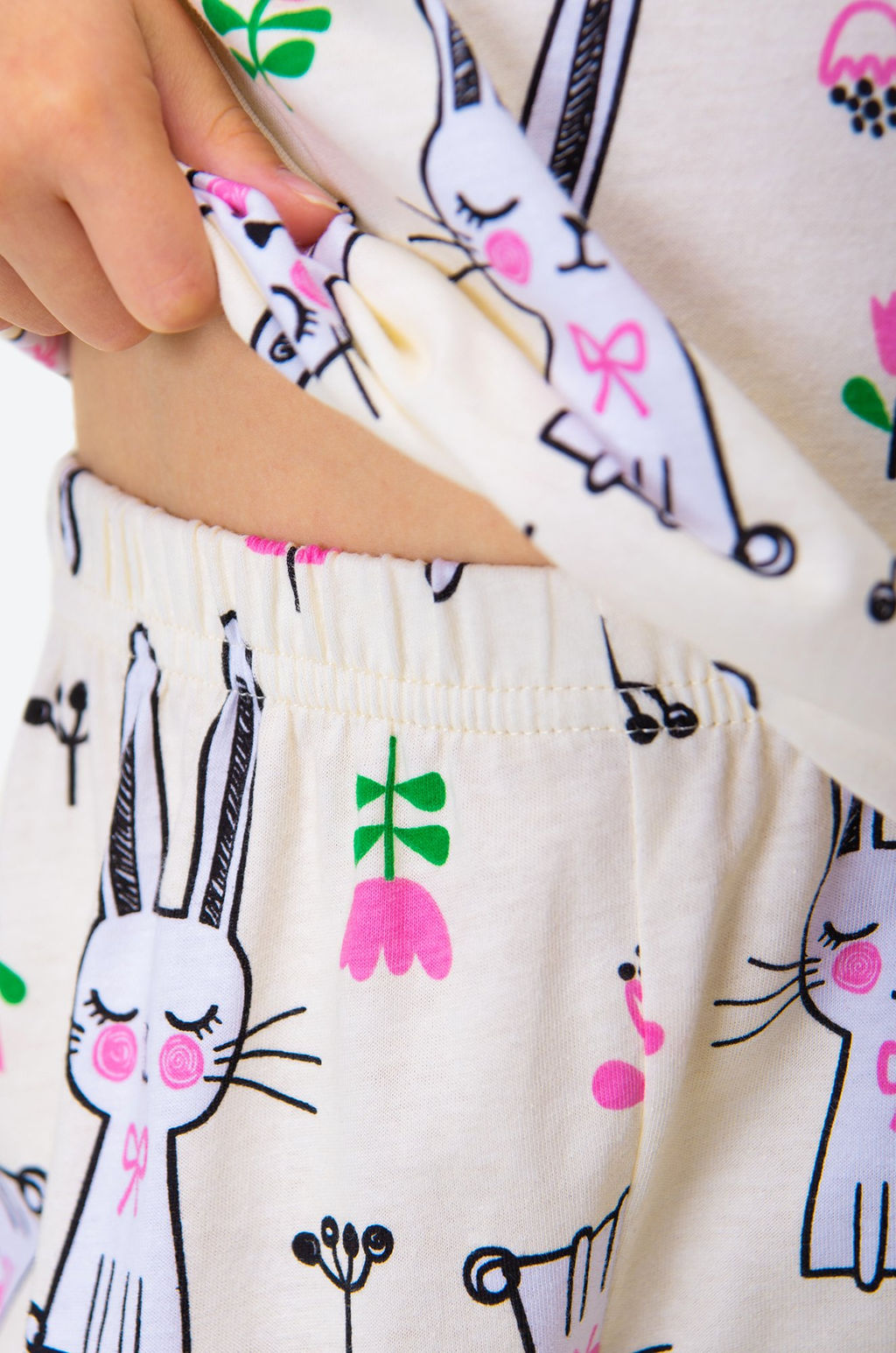 Хлопковая пижама для девочки Bonito  фото 3