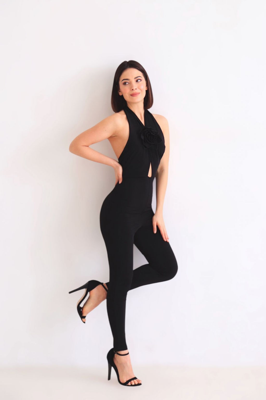 Комбинезон вечерний чёрный - Martichelli фото 29