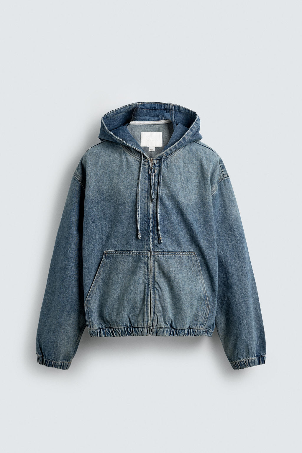 WASHED HOODED JACKET - Zara фото 8