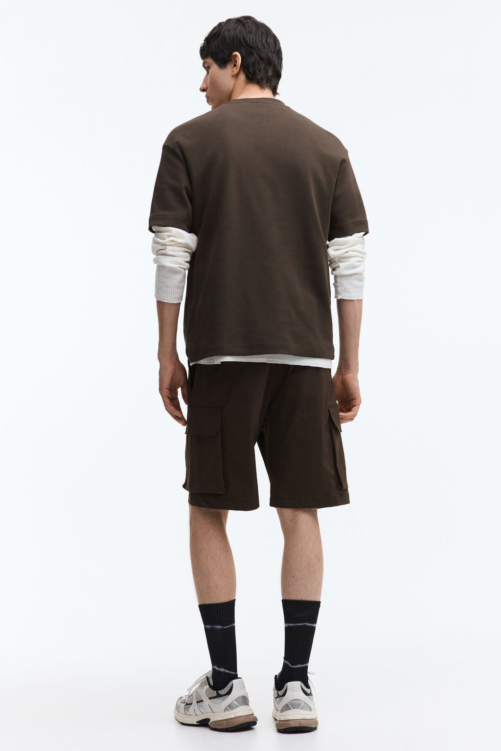 Pantal?n corto estilo cargo Regular Fit - H&m фото 6