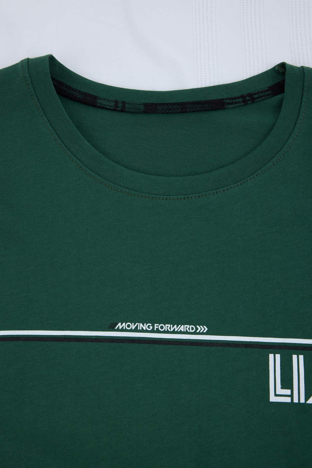 Yesil Regular/Normal Kesim Ekose/Kareli Pamuklu Orme Pijama Tak?m? TMNSS26PT00048