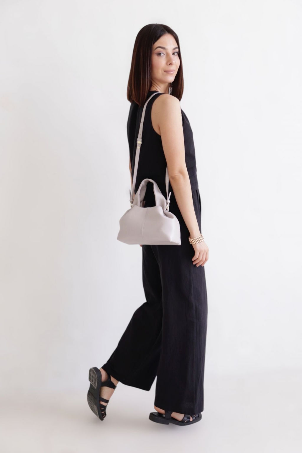 Martichelli Костюм брючный хлопковый чёрный  фото 5