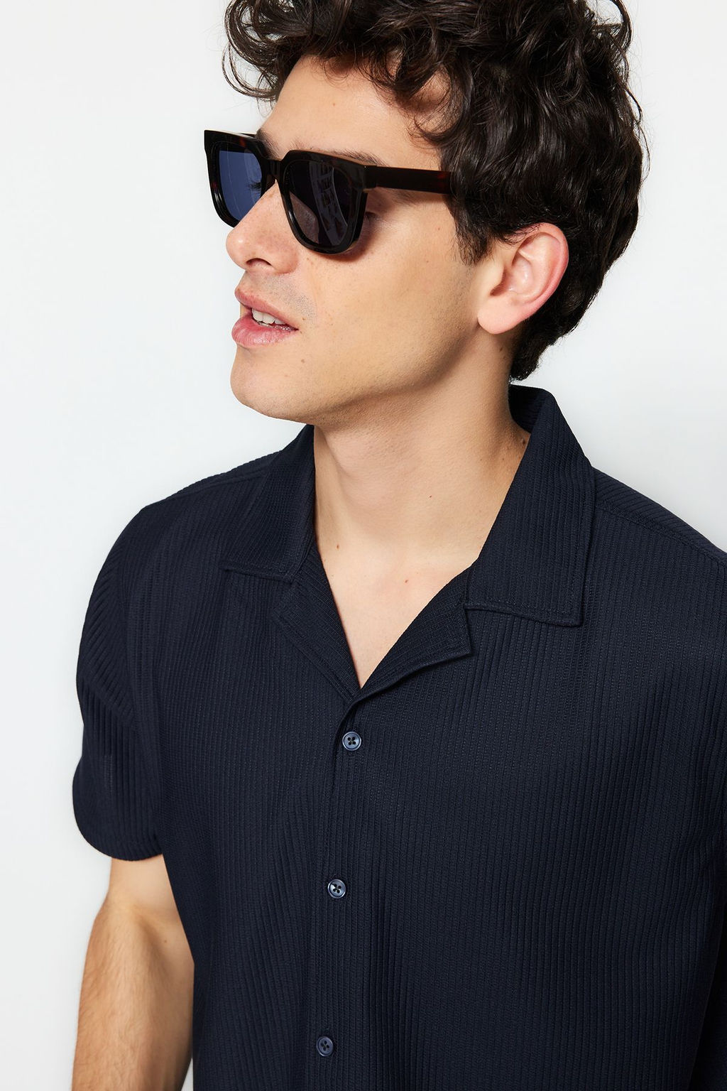 TRENDYOL MAN Beyaz Regular Fit Apas Yaka Yazl?k Gomlek TMNSS23GO00105 - Trendyolmilla фото 22
