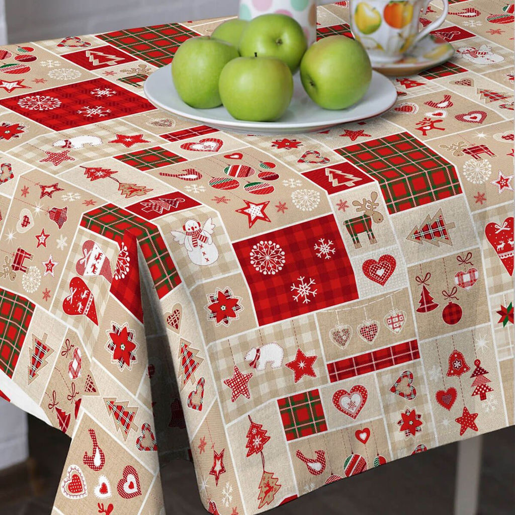 Скатерть на стол - Мелодия рождества 200x145