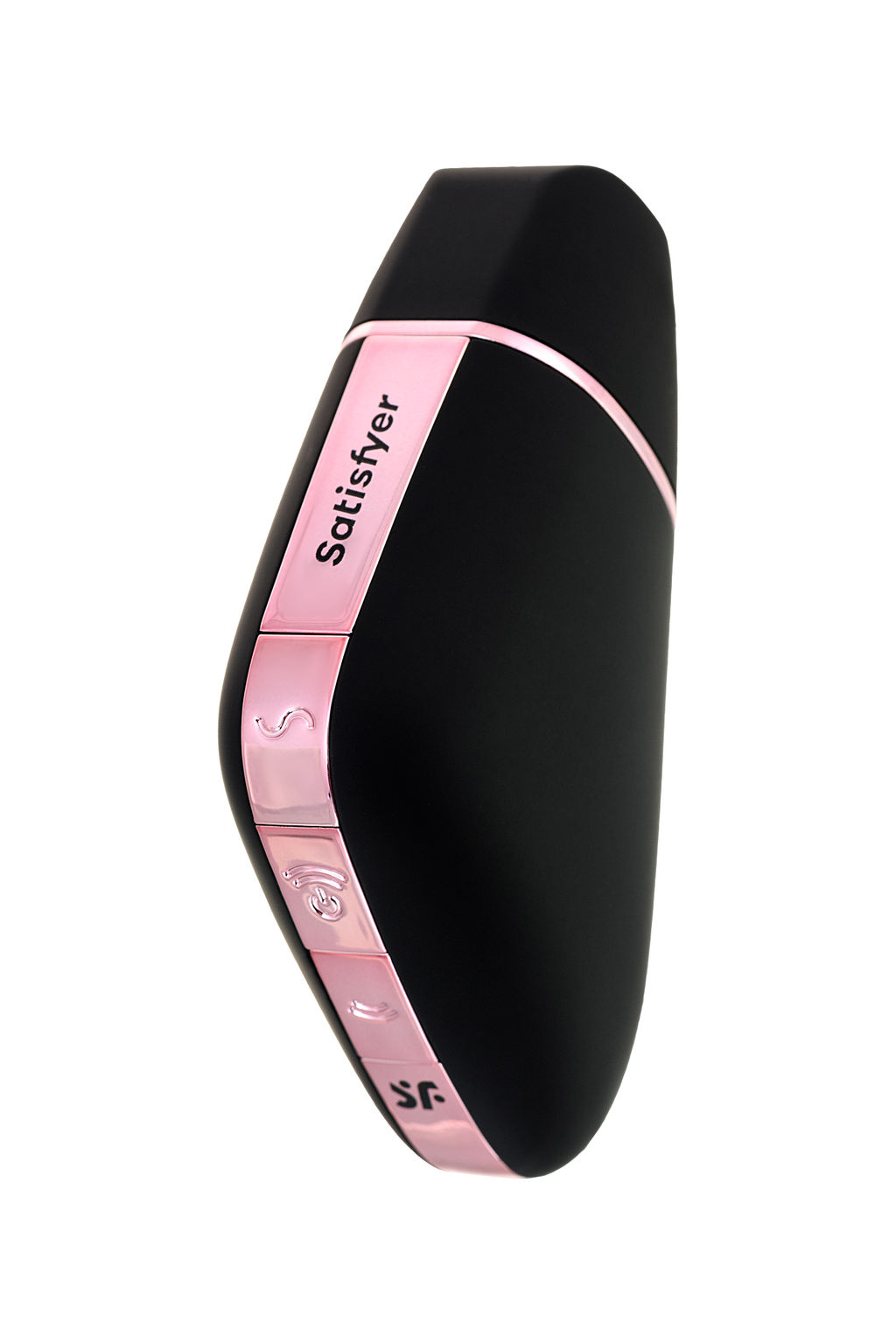 Вакуум-волновой бесконтактный стимулятор клитора Satisfyer Love Triangle, силикон, черный, 8,8 см.  фото 6