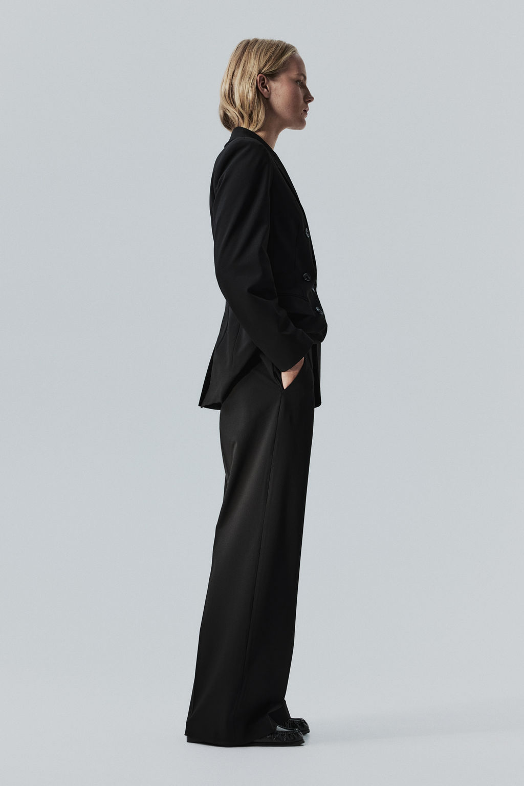 Pantal?n sastre ancho Wrinkle-resistant - H&m фото 8