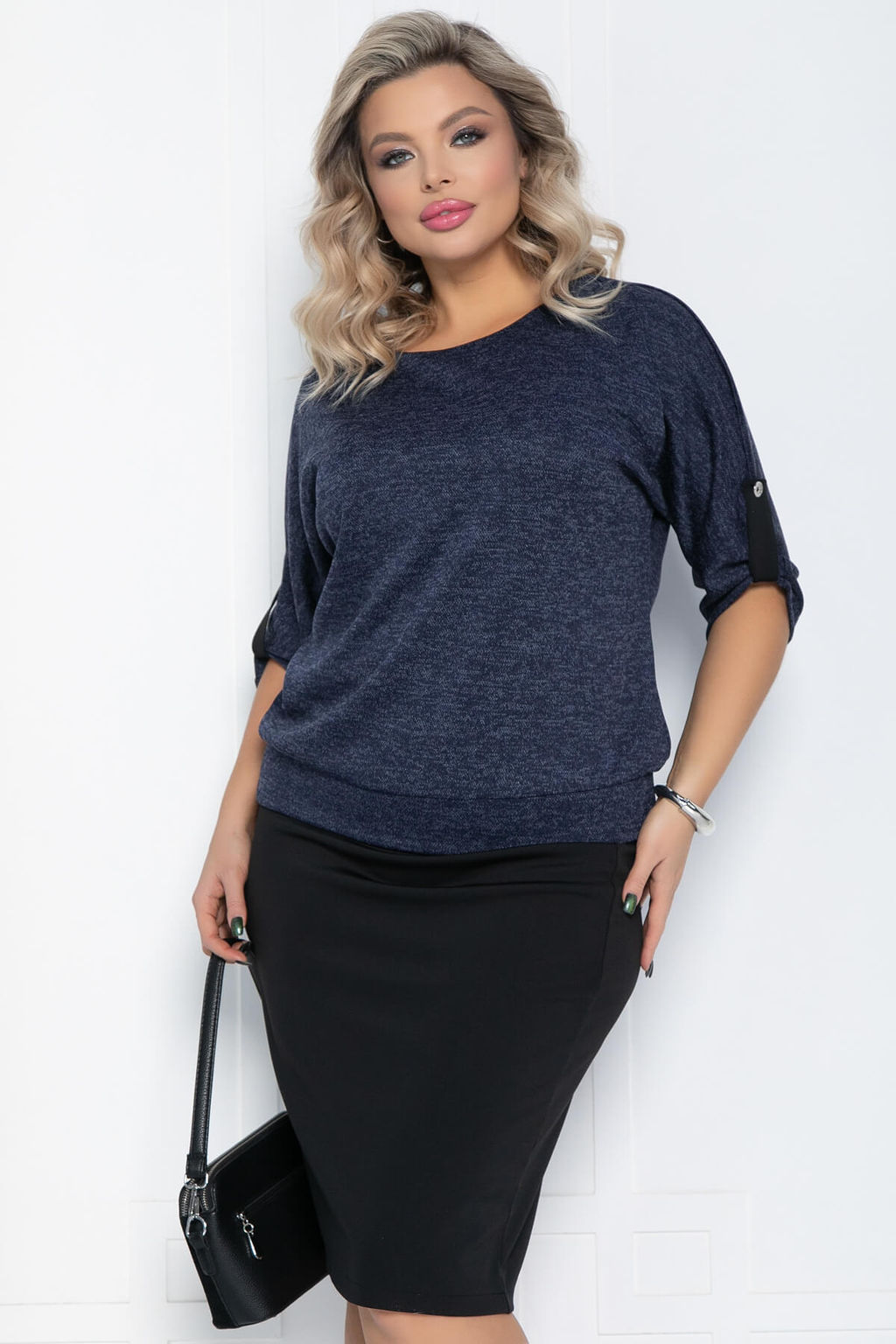 Костюм Нателла (синий) К12510-6 - Lt collection фото 6