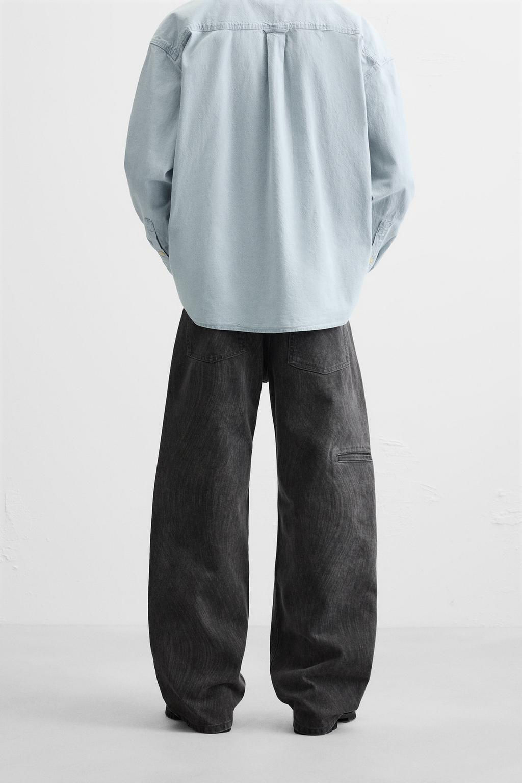 WAVE BAGGY FIT JEANS - Zara фото 3