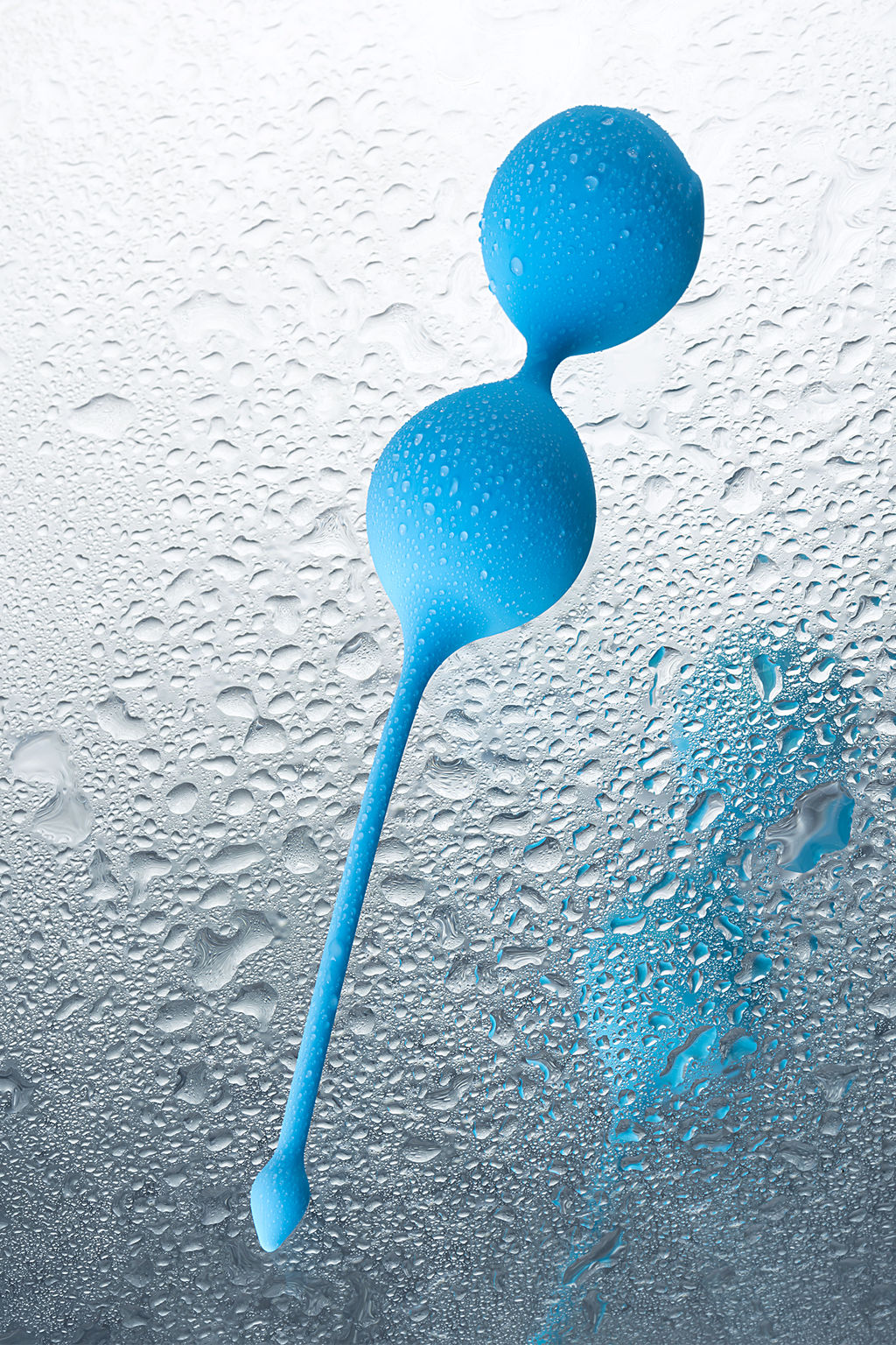 Вагинальные шарики TOYFA A-Toys Trot, силикон, голубой, 19,5 см