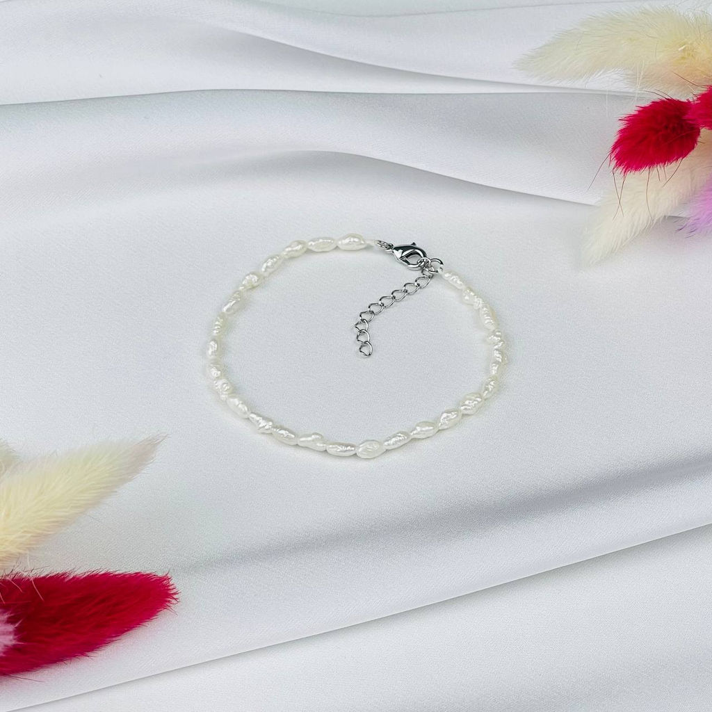 Браслет из Жемчуга - Радуга самоцветов фото 2