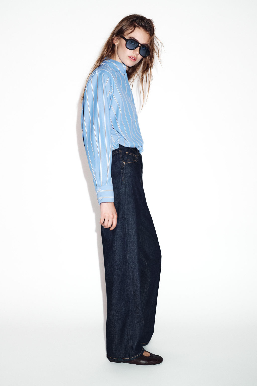 GLOBE STRIPED SHIRT - Zara фото 3