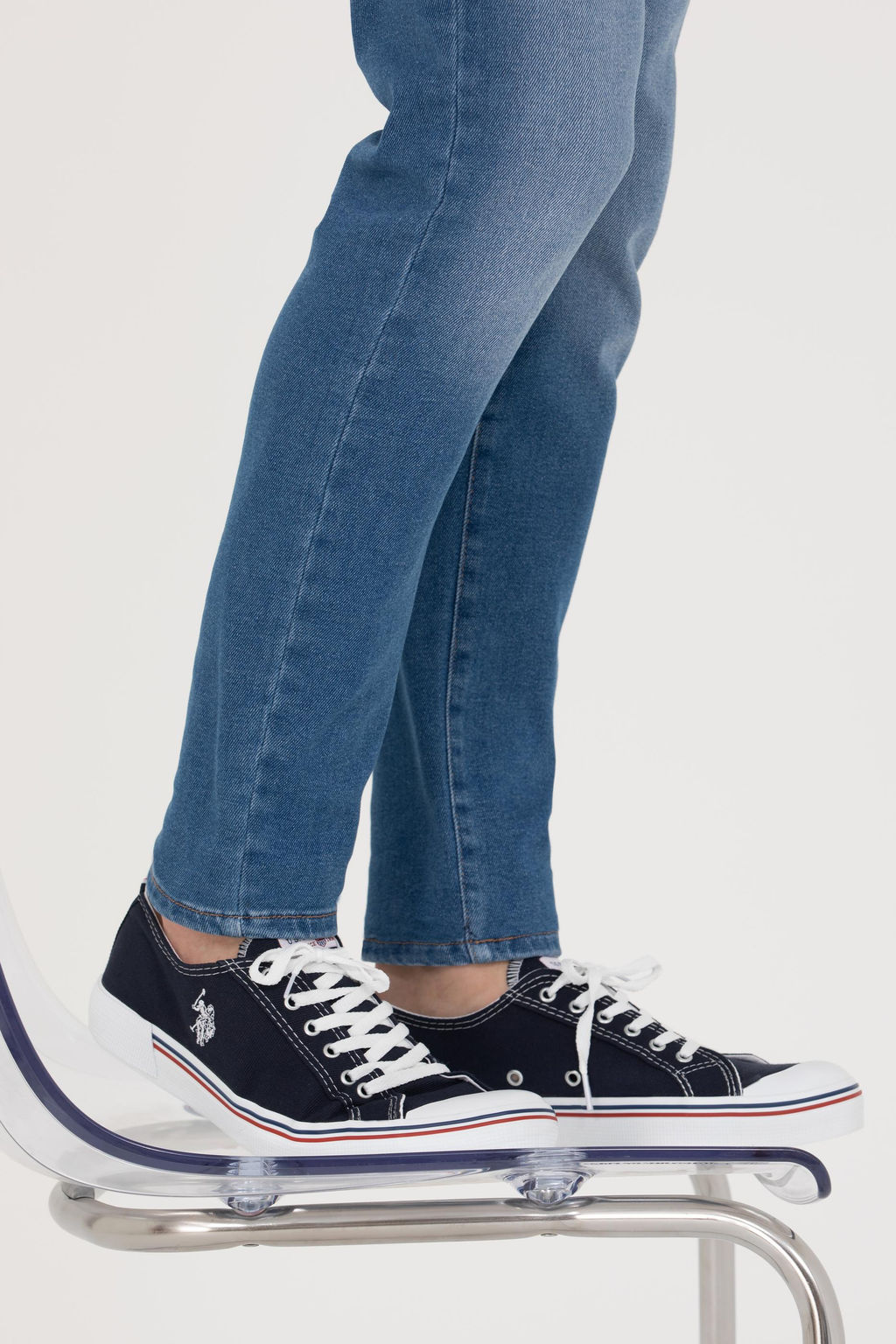 U. S. Polo Assn Мужская темно-синяя спортивная обувь - U.s. polo assn фото 2