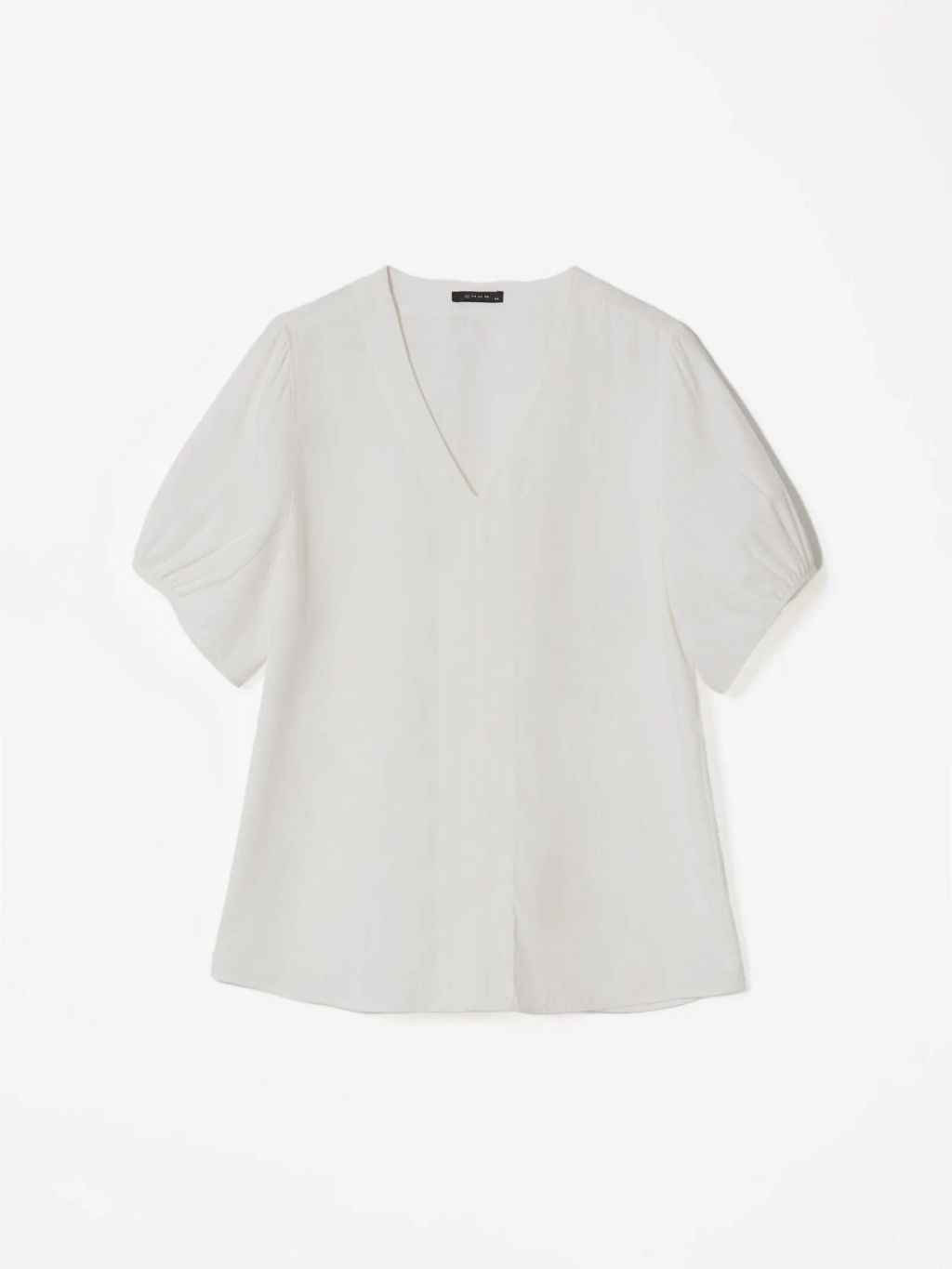 Блузка однотонная - Emka фото 5